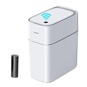 Joybos Automatic Touchless Motion Sensor Trash Can 3.8 Gallon Slim Design Waterproof Wastebasket For Bathroom, Bedroom, Kitchen, Office,Living Room