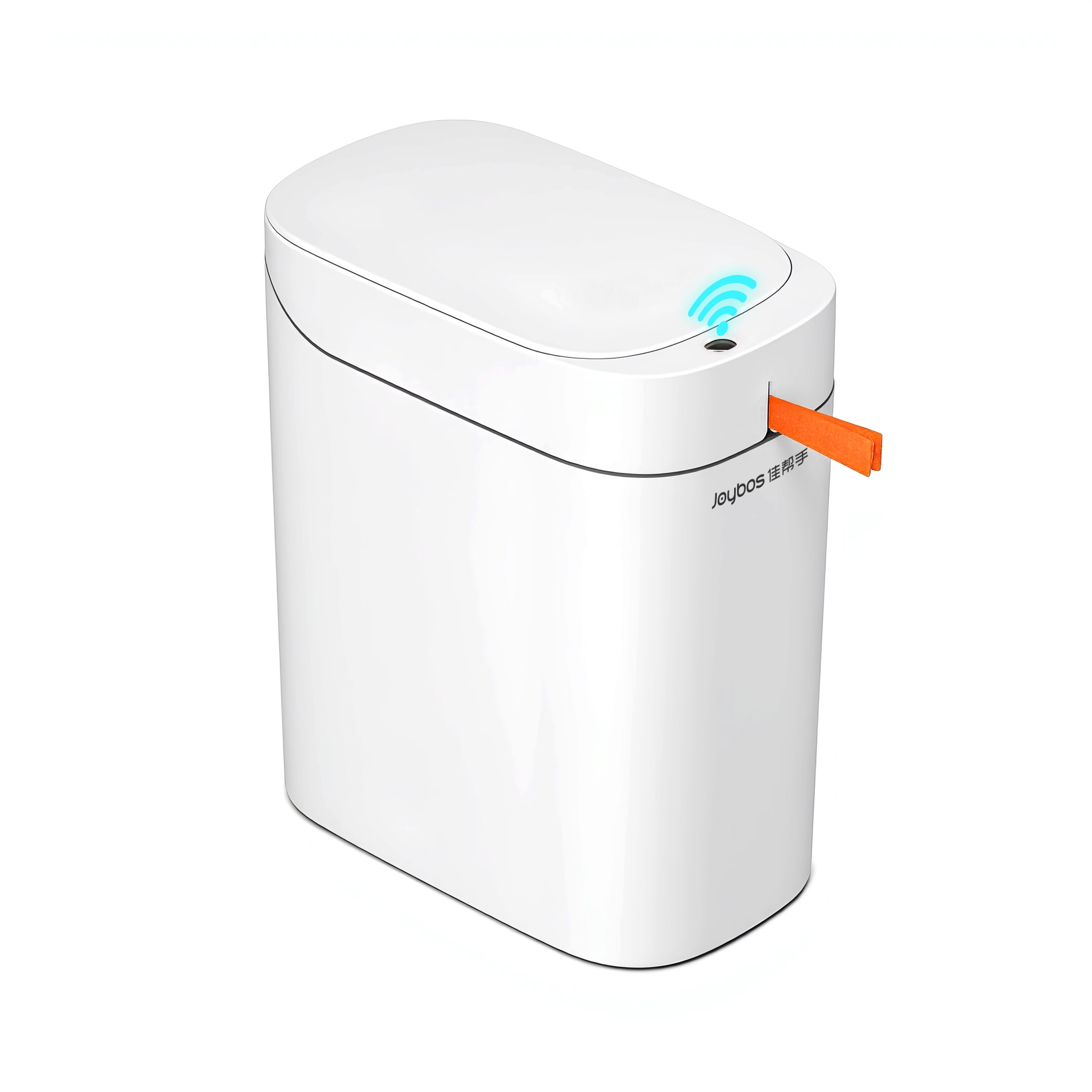 Joybos Small Trash Can, Motion Sensor Wastebasket, Slim Garbage Bin with One-Touch Auto Bagging & Odor Sealing, 2.2 Gallon