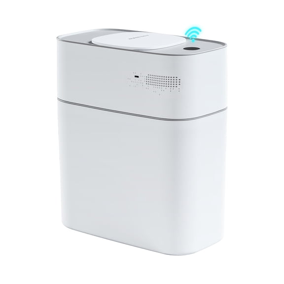Joybos Smart Trash Can, 3.8 Gallon Plastic Touchless Kitchen Trash Can with Motion Sensor for Indoor Use