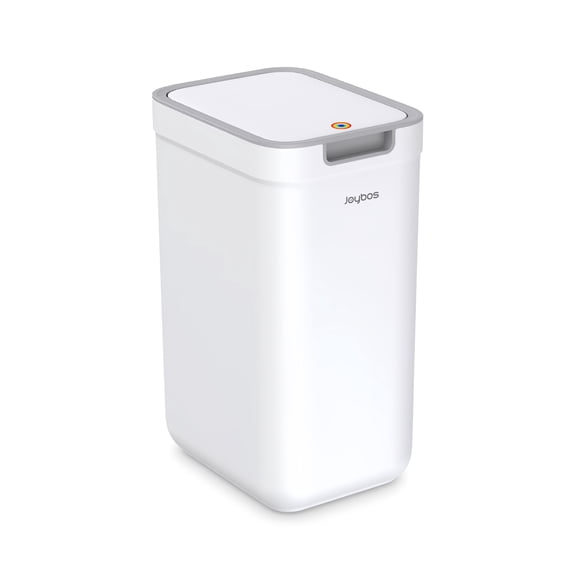 Joybos Wall-Mounted & Freestanding Trash Can with Lid - 9L Medium Size Slim Design Home Garbage Bin, Multi-Scene Use for Kitchen/Bathroom/Bedroom,