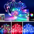 Joybuy Christmas Lights, 33FT 100 LED String Light USB Powered RGB