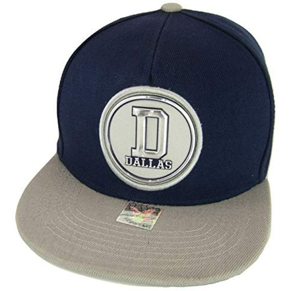 Joycap Dallas D Patch Style Adjustable Snapback Baseball Cap