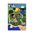 thumbnail image 1 of Kid Essentials - Early Childhood Happy Town, 5'4" x 7'8", Multicolored, 1 of 1