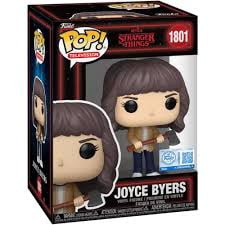 Joyce Byers 1801 Stickered Vinyl Pop with Protector