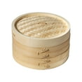 thumbnail image 1 of Joyce Chen 2-Tier Bamboo Steamer Baskets with Lid (10-In.), 1 of 5