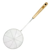 Joyce Chen Deluxe Kitchen Spider Strainer Stainless Steel 5-Inch Wire Basket with Heat-Resistant Wood Handle