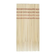 Joyce Chen J30-0043 Reusable Burnished Bamboo Chopsticks 10-Pair Set