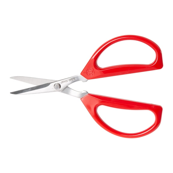 Joyce Chen Original Unlimited Kitchen Scissors All Purpose Kitchen Shears With Comfortable Handles, Red