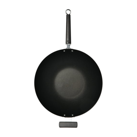Joyce Chen Professional Series 14-Inch Carbon Steel Excalibur Nonstick Wok with Phenolic Handles