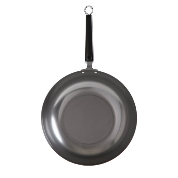 Joyce Chen Professional Series Carbon Steel Stir Fry Pan with Phenolic Handle, 12-In.
