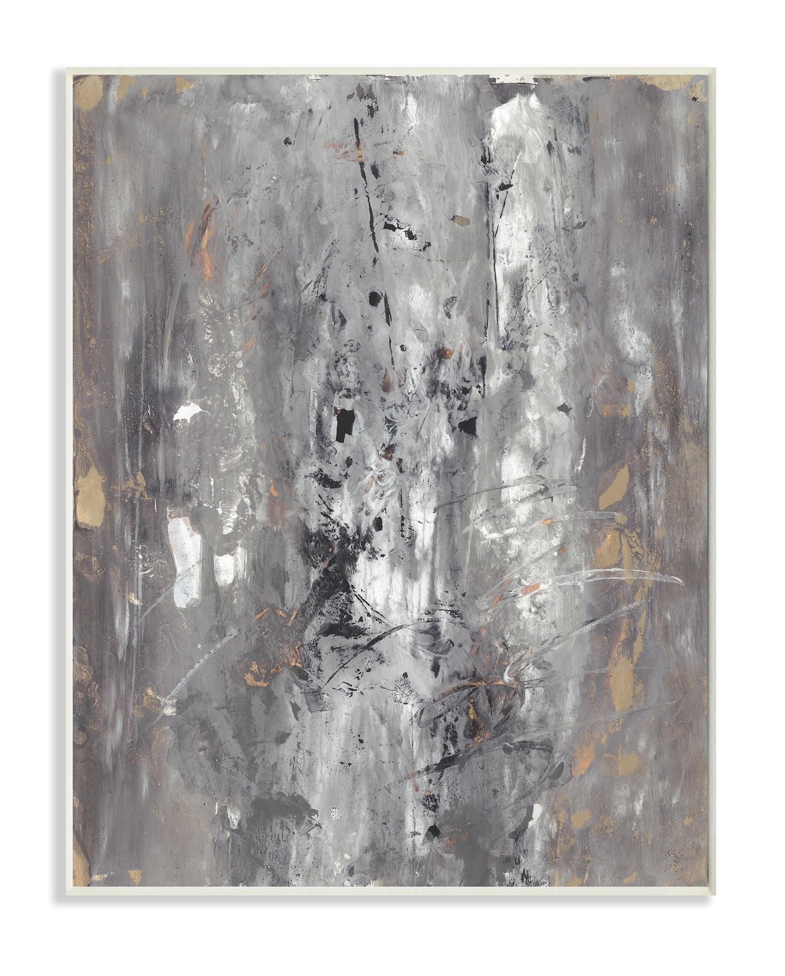 Joyce Combs Ancient Mark Inspired Abstraction Design Wall Plaque 13 in x 19 in Framed Painting Art Prints, by Stupell Home Décor
