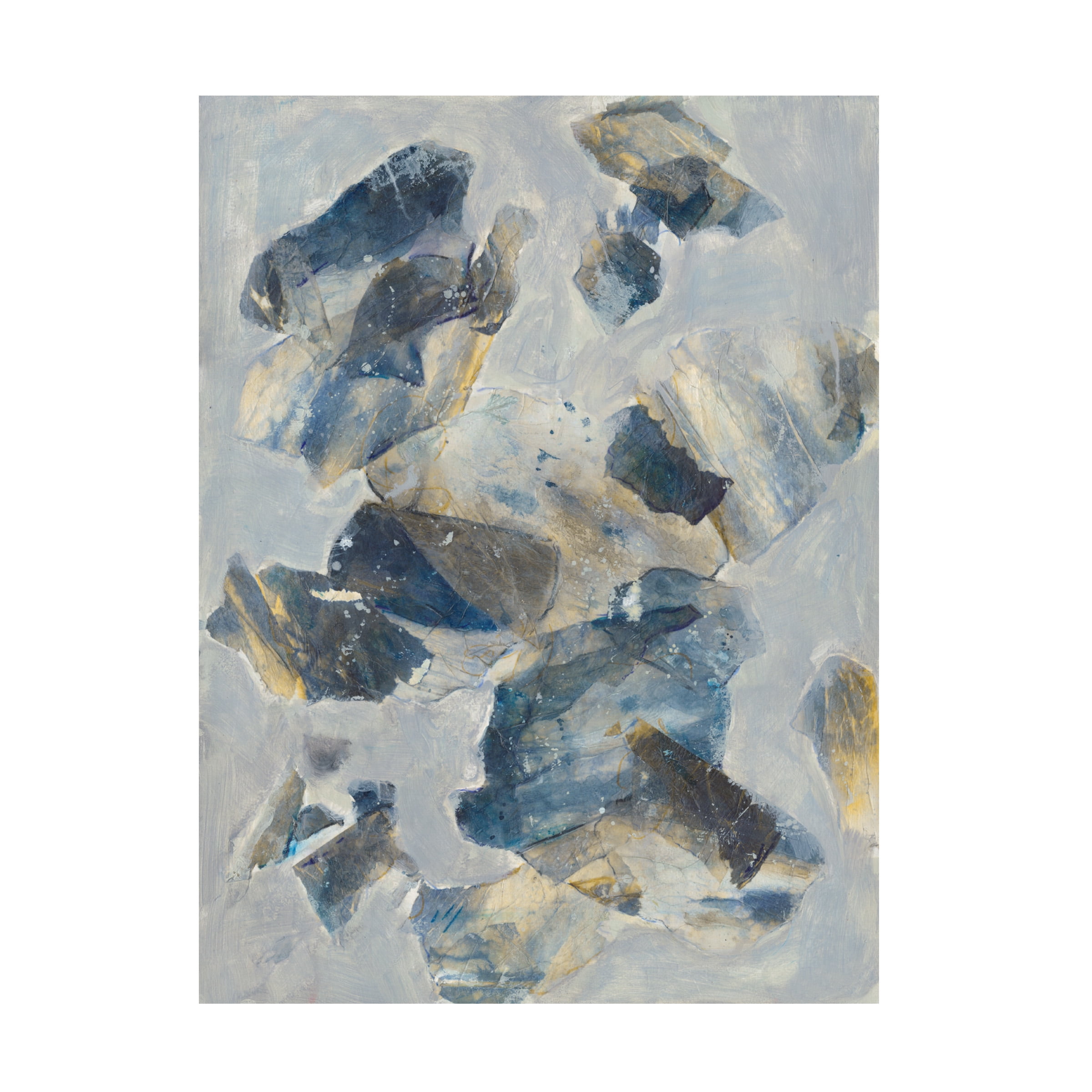 Joyce Combs 'Crystal And Stone II' Canvas Art