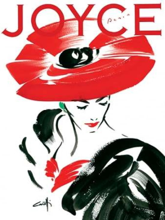 Joyce Cover Canvas Art - Michel Canetti (18 x 24)