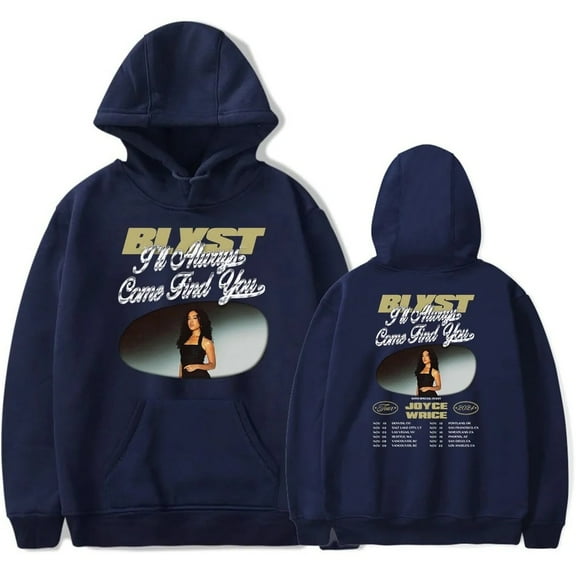 Joyce Wrice Hoodie I’ll Always Come Find You Tour Merch Men/Women Long Sleeve Sweatshirt Hooded Pullover Streetwear