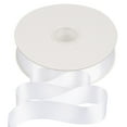 thumbnail image 1 of Joycrosso 1 1/2 Inch White Solid Satin Ribbon, 100 Yards Double Faced Satin for Gift Wrapping Floral Bouquets Wedding Party Decoration, 1 of 7