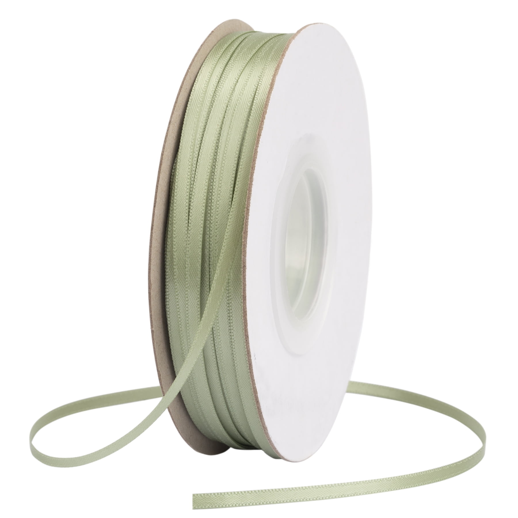 Joycrosso Ruban De Satin Imprimé à Pois Blancs De 2,5 Cm De Large