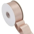 thumbnail image 1 of Joycrosso Vanilla Ribbon 2 Inch Wide Thick Fabric Ribbon, 50 Yards Double Faced Satin for Gift Wrapping Floral Bouquets Wedding Party Decoration, 1 of 7