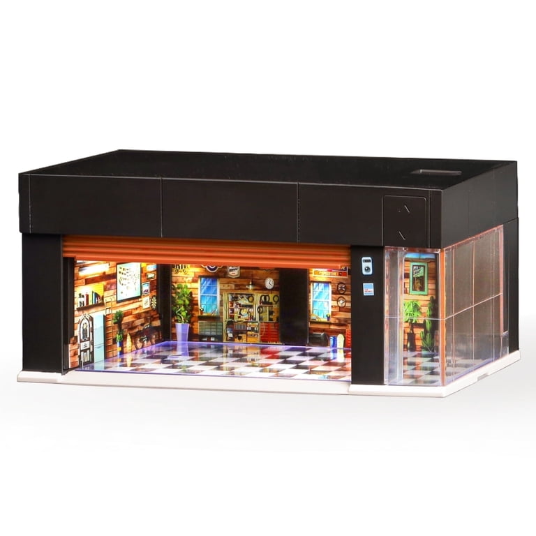 Joycrown 1/64 Scale Diecast Display Case Storage with LED Lights