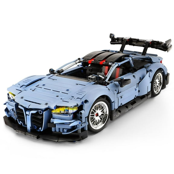 Joycrown Sports Car Building Set, 1:10 Scale M4 Racing Technic Car for Adults Collectible Cars Set to Build, Build and Display Model for Home or Office Décor, Gift for Boys Age 14+ (2280 Pcs)