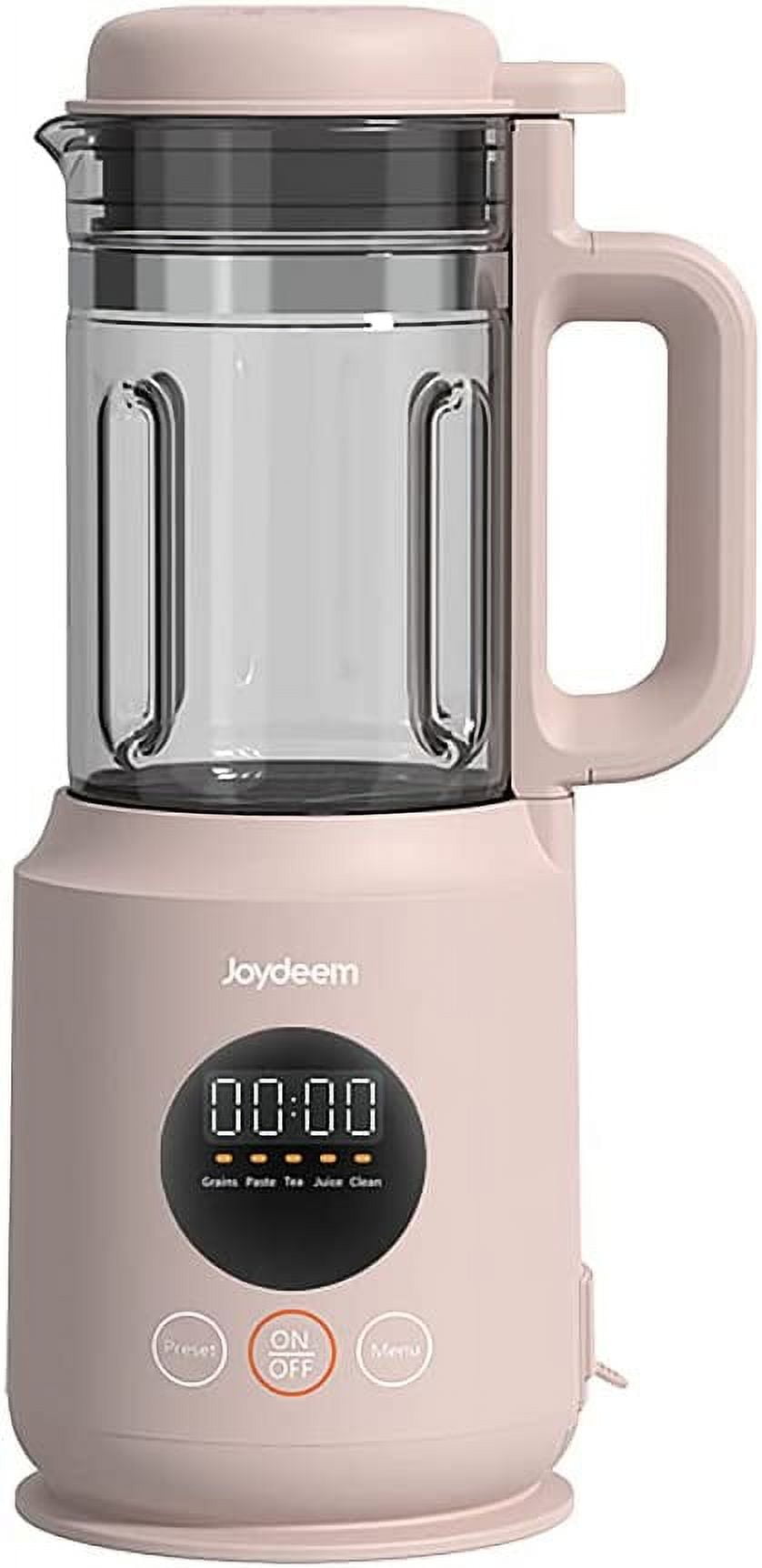 Joydeem JD-J03 Quiet Cooking Blender with Soundproof Shield, Silent Hot  Cold Blender for Soy Milk & Juice, 8-Speed and Temperature Control, 12H