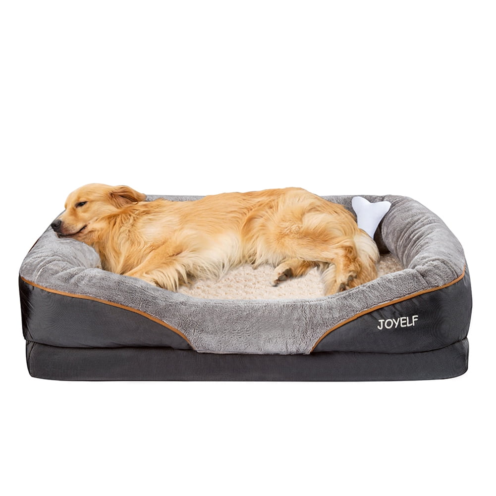 Free Shipping PetFusion Ultimate Dog Bed Lounge Small with Solid Memory Foam Walmart