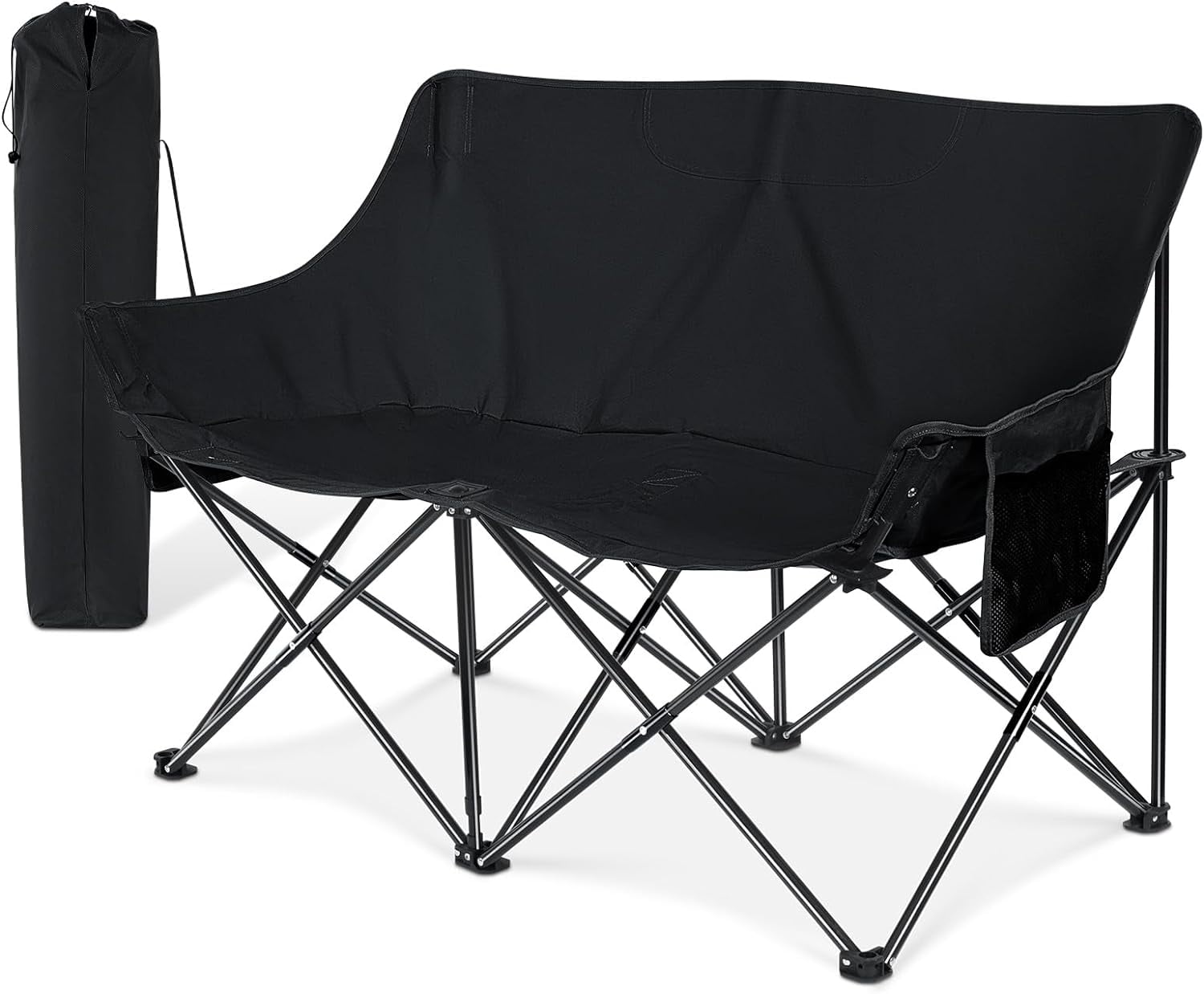 Joyfair Camping Chair for Adults(Doubleseat), Outdoor Portable Folding