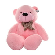 Joyfay 63 inch Pink Giant Stuffed Teddy Bear Animal Plushie Plush Toy for Adults Children Christmas Wedding Anniversary Birthday Valentines Day Gift