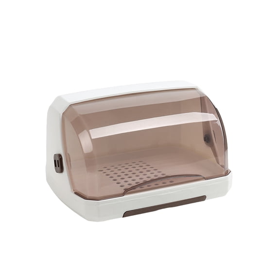 Joyfeel Drainage Cup Holder Desktop Cup Storage Box Transparent Multi-Functional Organizer with Drainage Holes