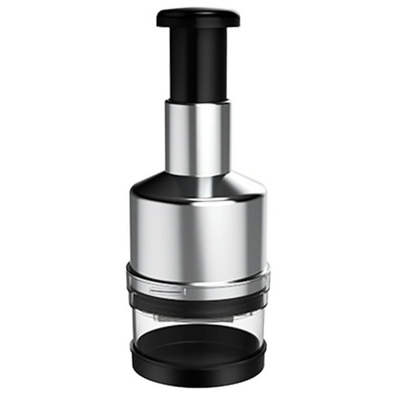 Joyfeel Hand Chopper Sharp Blade Automatic Rebound Even Cutting Stainless Steel Vegetable Onions Garlic Nuts Salads Hand Chopper Kitchen Gadget