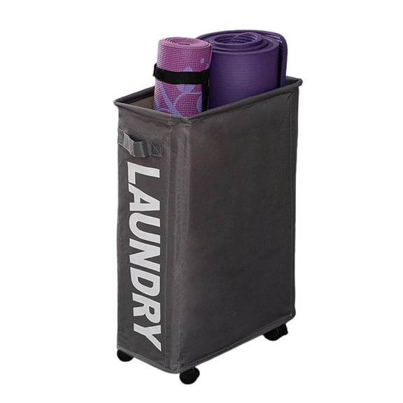 Joyfeel Laundry Basket with Wheels Easy Movement Large Capacity Foldable Design Waterproof Laundry Basket Dirty Clothes Hamper