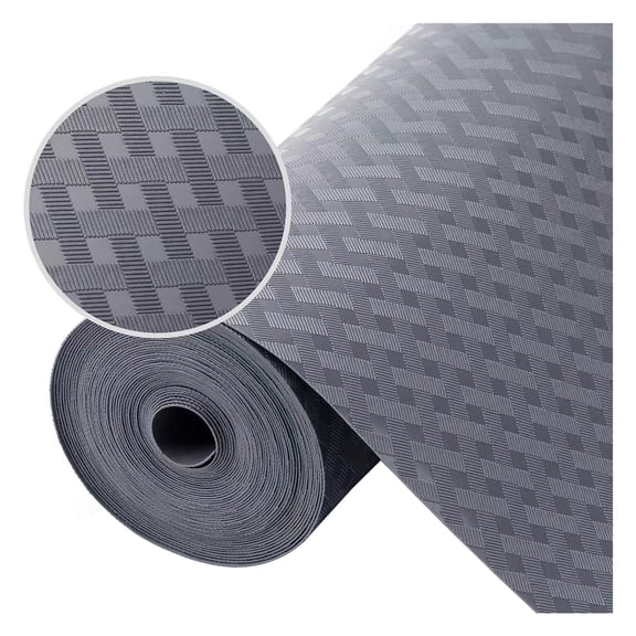 Joyfeel Non-Adhesive Shelf Liner Kitchen Cabinets Protector Food Safe Easy to Cut Clean Non-slip Waterproof Drawer Liner Protects Surfaces Cupboard Liner