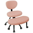 thumbnail image 1 of Joyfinity Ergonomic Cross Legged Swivel chair, Pu Leather,Adjustable Height, Back Support with Wheels 360 ° Rotating Versatile for Meditation, Yoga Home & Office Use Christmas gifts, 1 of 10