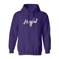 thumbnail image 1 of Joyful Adult Hooded Sweatshirt, 1 of 3