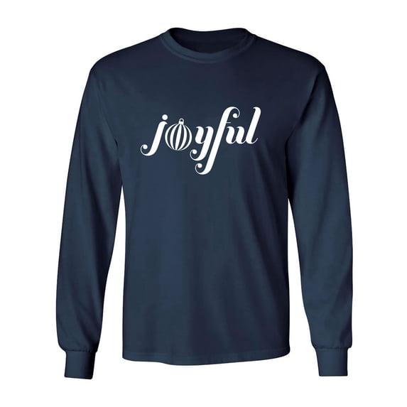 Joyful Adult Long Sleeve T-shirt