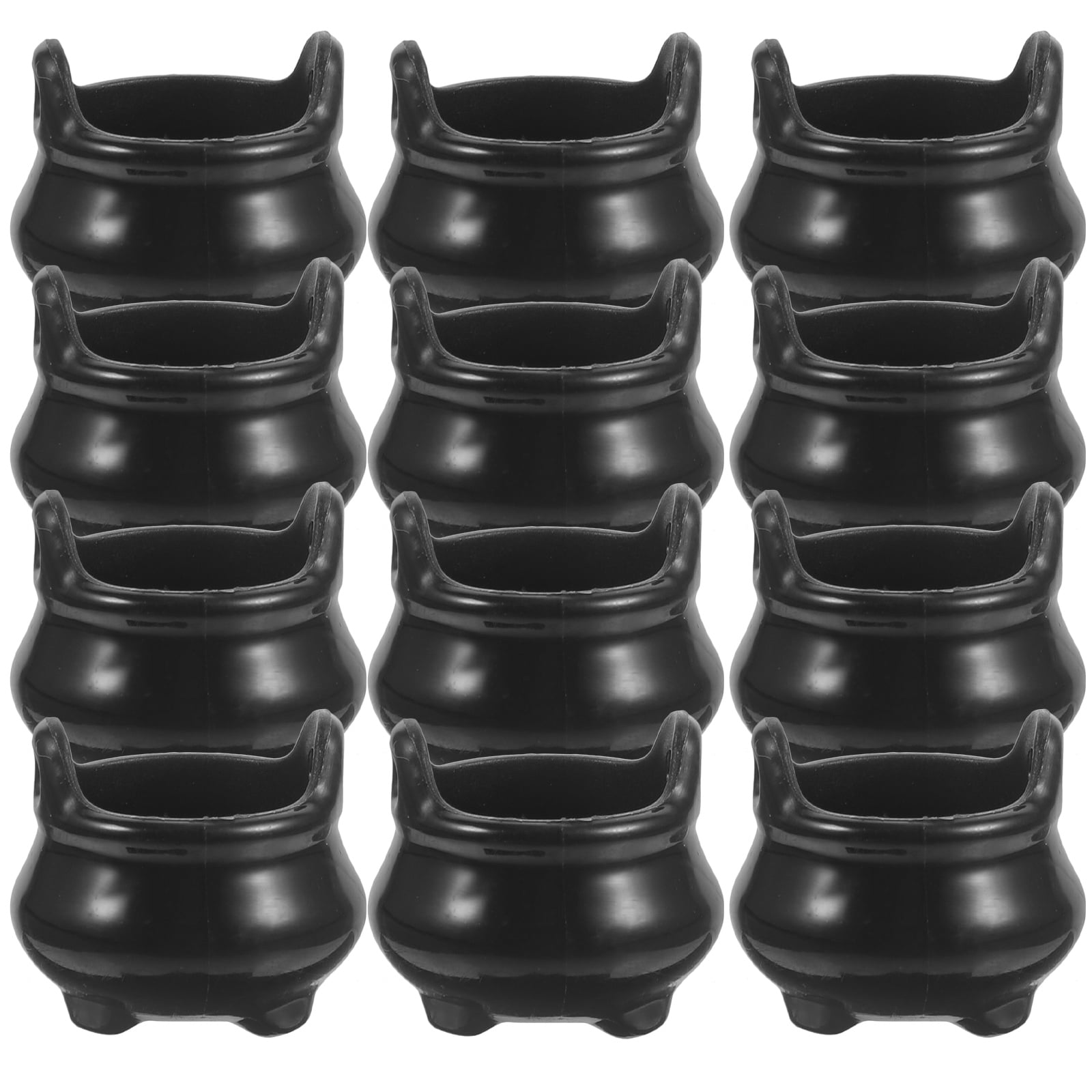 Joyful Decoration Micro Landscape Doll House Stove Toys Mini Cauldron Pot Small Plastic 24 Pcs