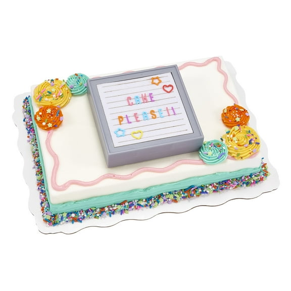 Joyful Expressions Sheet Cake