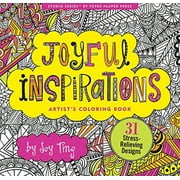 Joyful Inspirations Adult Coloring Book (Paperback) by Peter Pauper Press Inc (Creator)