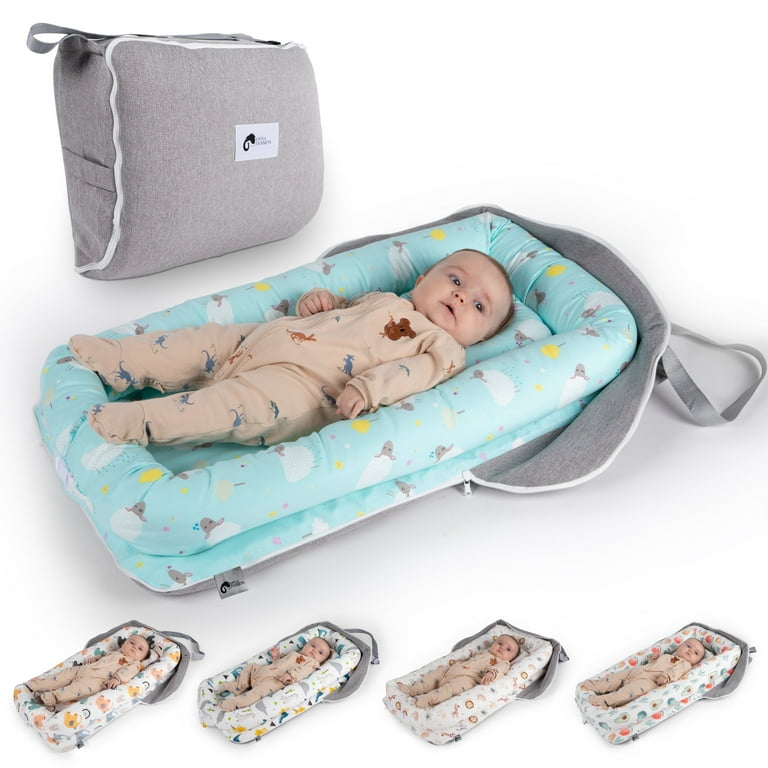 Joyful Journeys Newborn Essentials: Portable Baby Lounger Diaper
