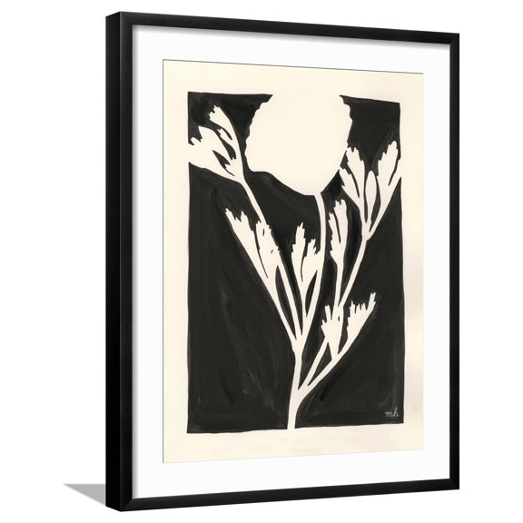 Art.com Joyful Spring II Black Art Print by Moira Hershey, Black Frame Wall Art, 23" x 29"