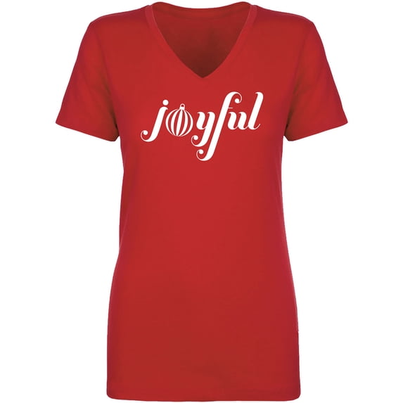Joyful Womens V-Neck T-Shirt