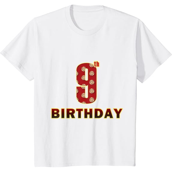 Joyful Years 9th Birthday Bash T-Shirt