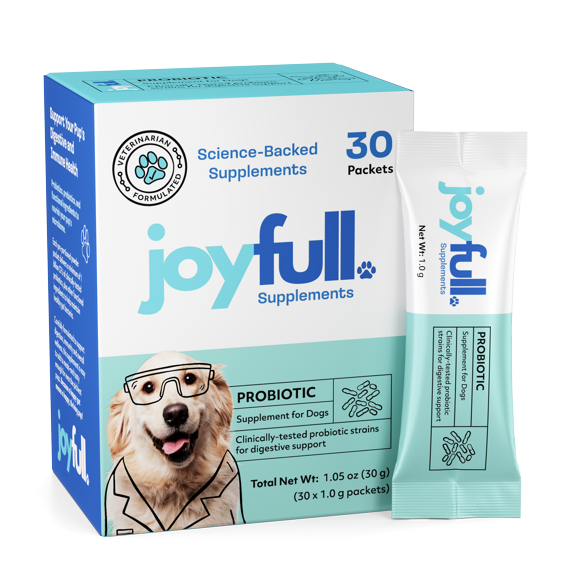 Picture of Joyfull Probiotics for Dogs – Clinically Proven Strains for Diarrhea ...