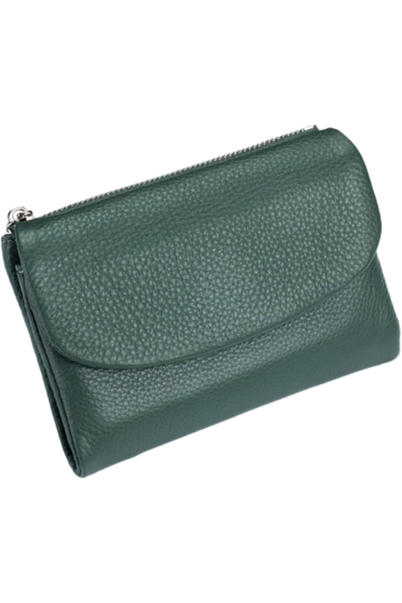 Joyfullygo Wallet Unisex Pebble Leather Wallet - RFID Blocking Waterproof Slim Bifold,Large Capacity Card Holder (14+ Slots), Cash & Coin Pocket,Soft Genuine Leather for Men & Women