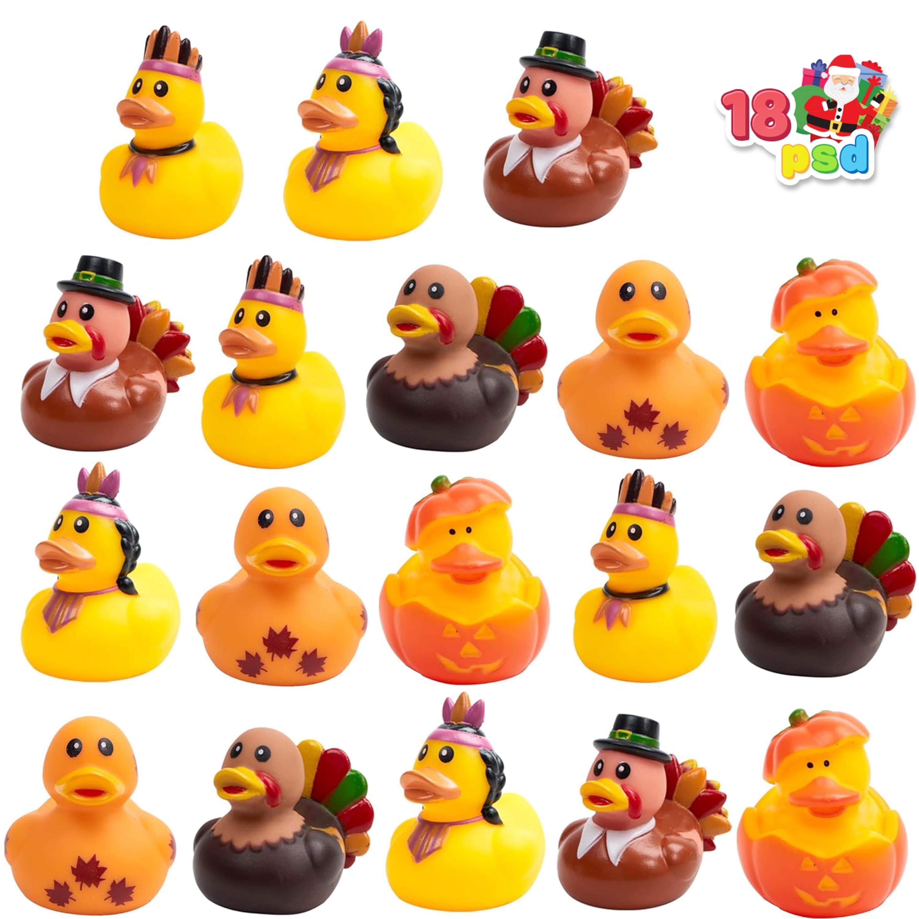 Joyfy Rubber Ducks, 18 Pcs