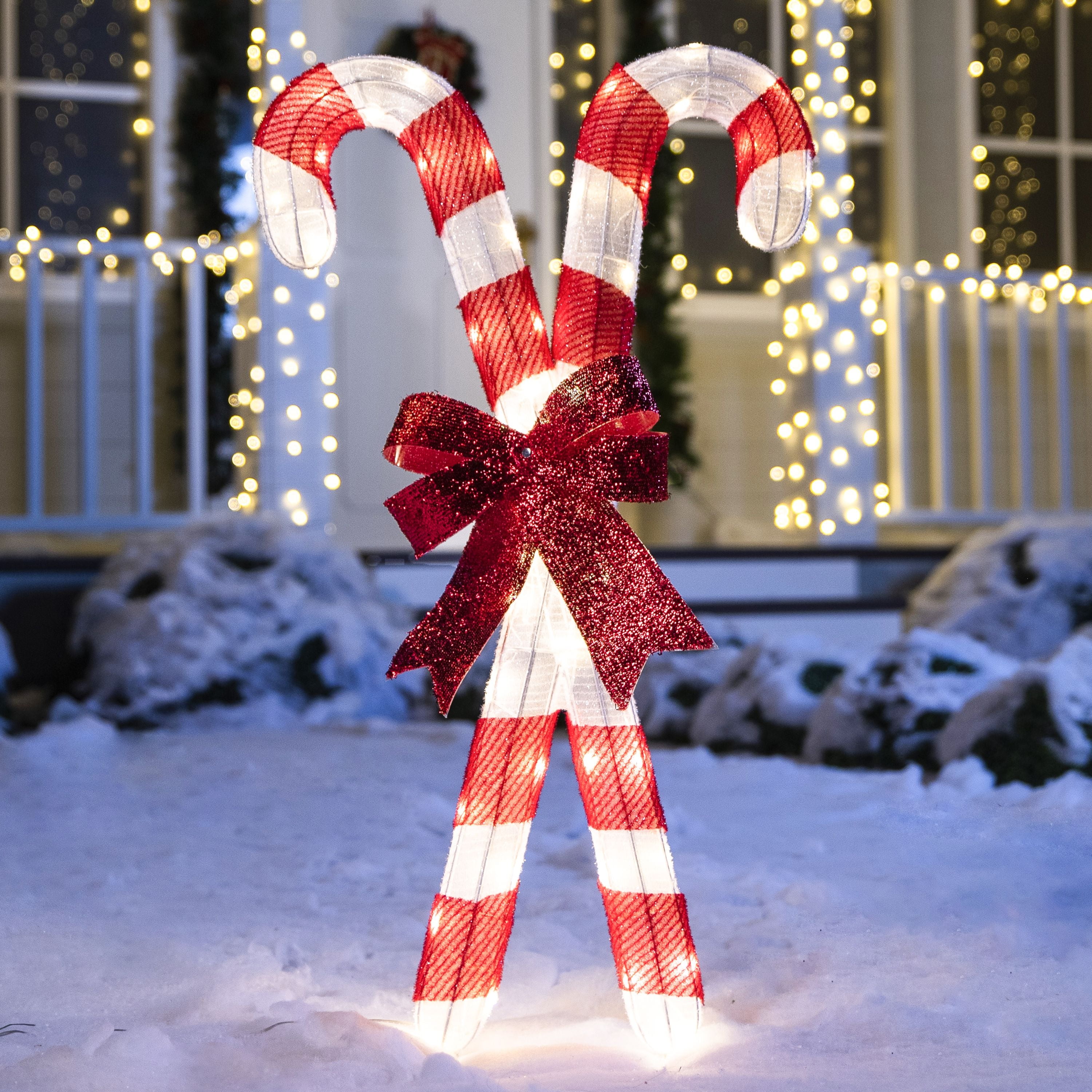 Candy Cane Outdoor Christmas Decorationsnull
