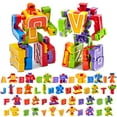 thumbnail image 1 of Joyfy 26-in-3 Alphabet Bots Toy 26 Pcs Transforming Robot for Kids Educational Building STEM Toys for Toddlers & Preschool Boys 3 4 5 6 Years Old Gifts for Birthday Christmas, Learning Resources, 1 of 10