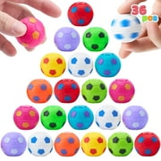 Joyfy 36 Pack Soccer Party Favors for Kids Fidget Spinners Balls Fidget Toys Bulk, Goodie Bags Stuffers, Treasure Box Toys for Classroom, School Reward