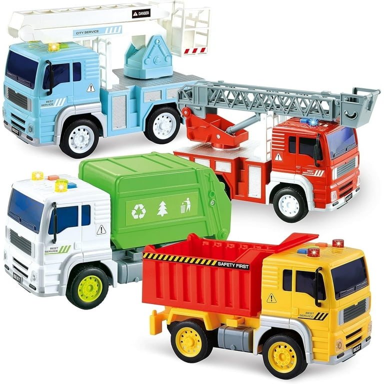 Joyfy Kids Truck Toys, Friction Powered Vehicles, Carrier Truck - Main Image