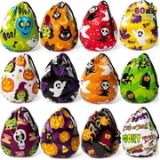 Joyfy 60PCS Halloween Drawstring Goody Bags for Halloween Trick or Treats Bags, Goodie Candy Gift Bags Bulk for Kids Halloween Treat Bags, Halloween Party Favors Supplies