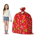 thumbnail image 1 of Joyfy Christmas Jumbo Big Gift Bags Heavy Duty 44”x 36” with Gift Tags for Large Gifts, Christmas Season, Gift Giving, Holiday Presents or Decorations, 1 of 8